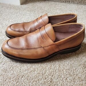 Abeo B.I.O System Mens Cognac Penny Loafer Size 10.5